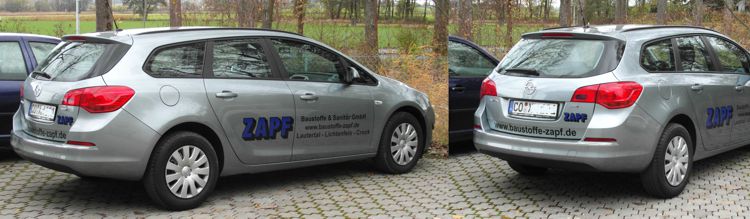 Zapf Baustoffe immer eine Nasenlänge voraus