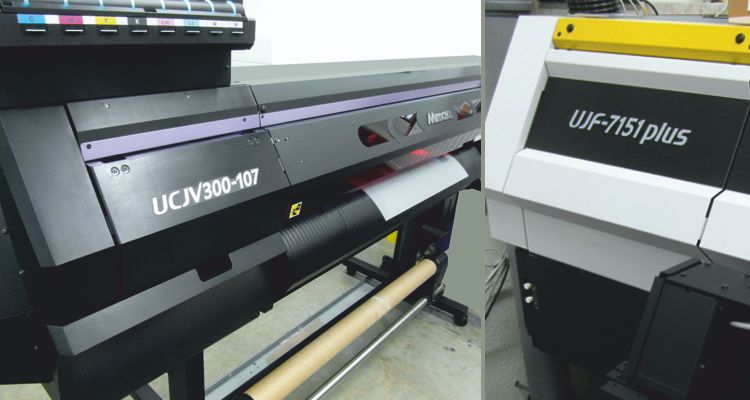 Mimaki UV-Drucker Mimaki UV-Drucker