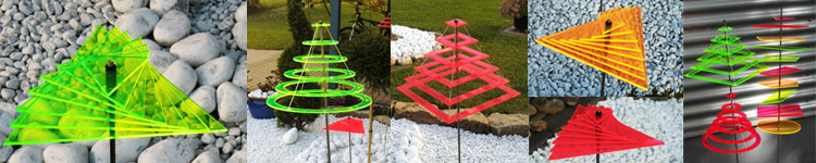 TechnoGrav Sonnenfänger als Garten-Dekoration